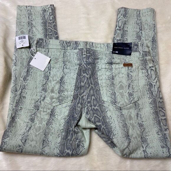 Joe's Jeans High Water Mint Snake 30 - Picture 7 of 7